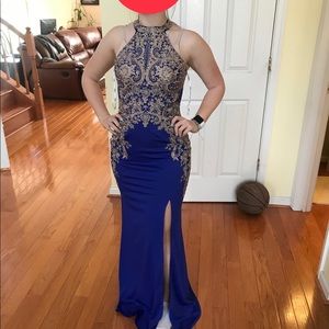 Royal Blue Prom Dress